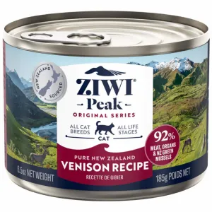 20% OFF: ZiwiPeak Venison Grain-Free Canned Cat Food 185g