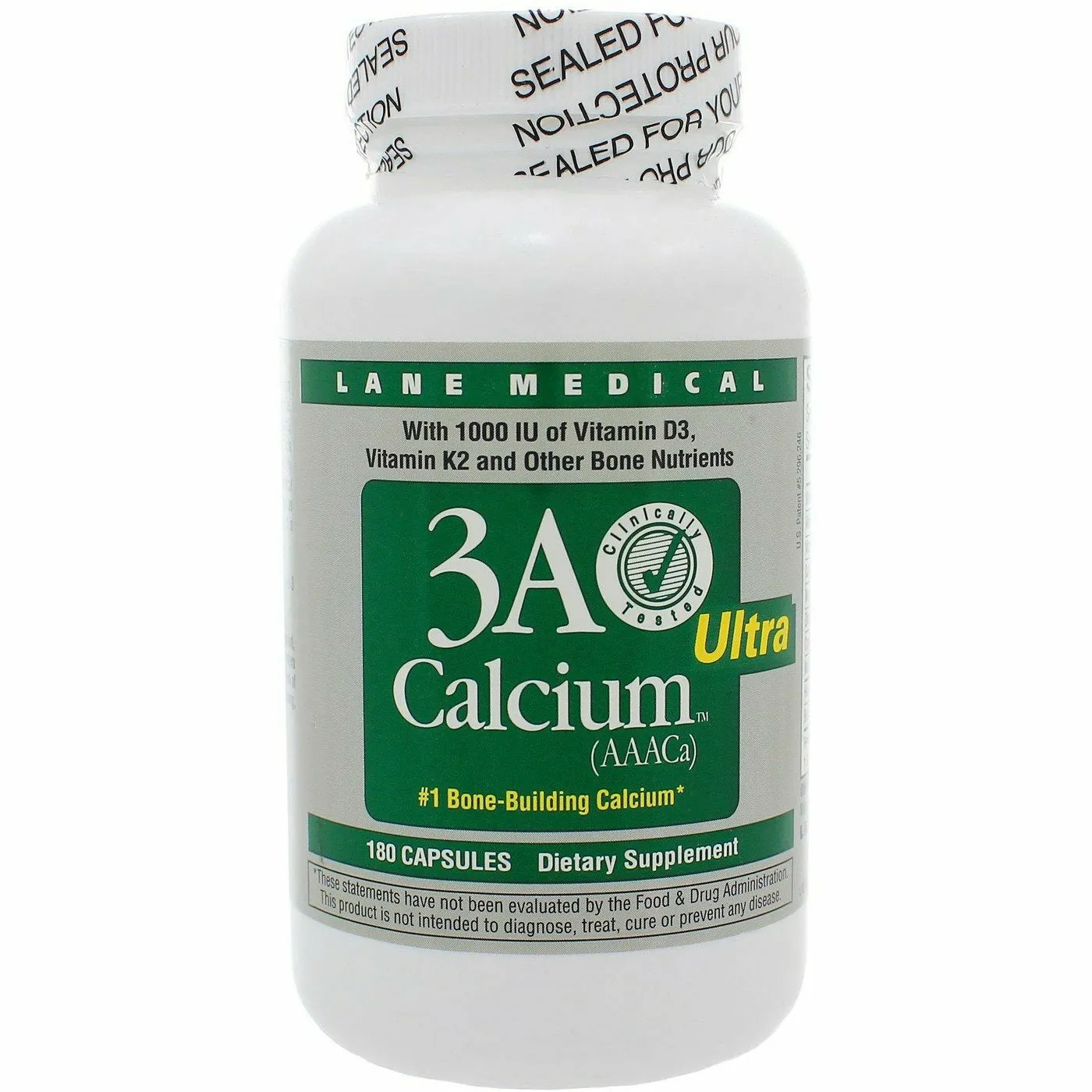 3A Calcium Ultra 180 caps by LaneInnovative