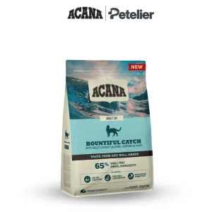 Acana Bountiful Catch Cat 1.8kg Dry Premium Food, All Natural Biologically-Approriate