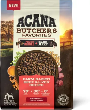 Acana Butcher's Favorites™ Farm-Raised Beef & Liver Recipe , Dry Dog Food