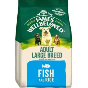 Adult Fish & Rice Large Breed Dry Dog Food