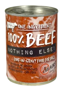 Against The Grain Nothing Else Beef 11-oz, Wet Dog Food, Case Of 12