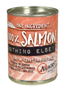 Against The Grain Nothing Else Salmon 11-oz, Wet Dog Food, Case Of 12