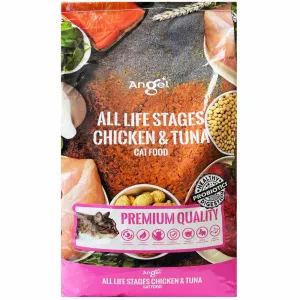 Angel All Life Stages Chicken & Tuna Dry Cat Food 1.1kg