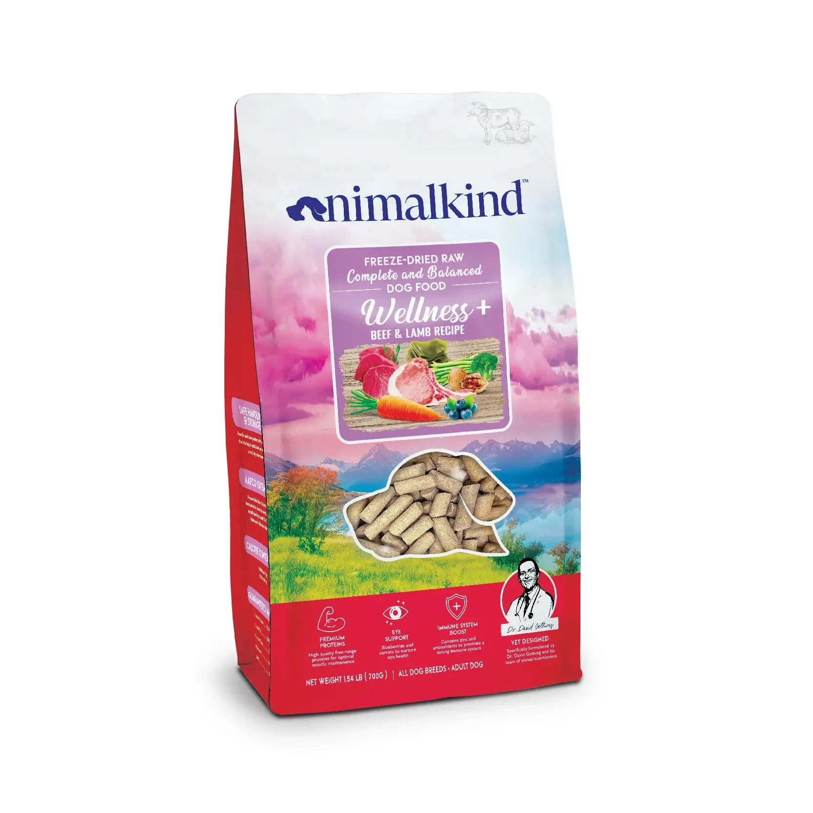 Animalkind Wellness  Dog Food - Beef & Lamb Freeze-Dried Raw