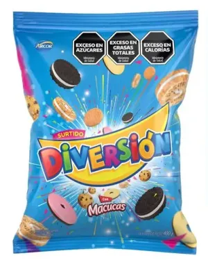 Arcor Assorted Cookies Diversion 400g/0.88lb