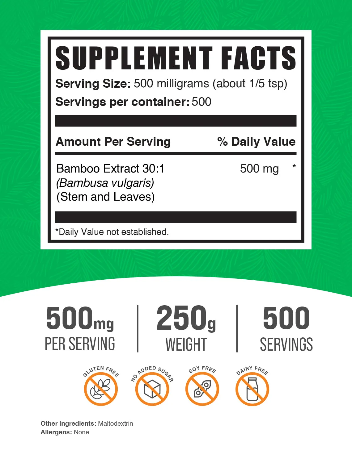 Bamboo Extract Powder