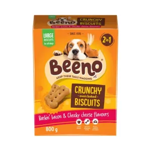 Beeno Biscuit Large Duo Bacon And Cheese 800g