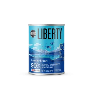 BIXBI LIBERTY Gamebird Feast Canned Wet Dog Food