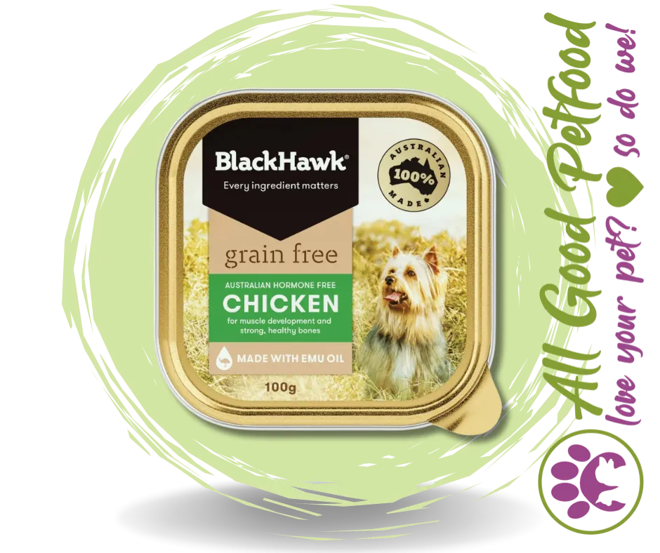 BlackHawk Dog Grain Free Chicken - 100g