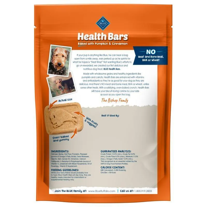 Blue Buffalo Health Bars Pumpkin & Cinnamon