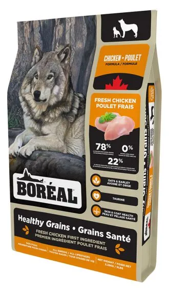 Boreal Healthy Grains Chicken Dog