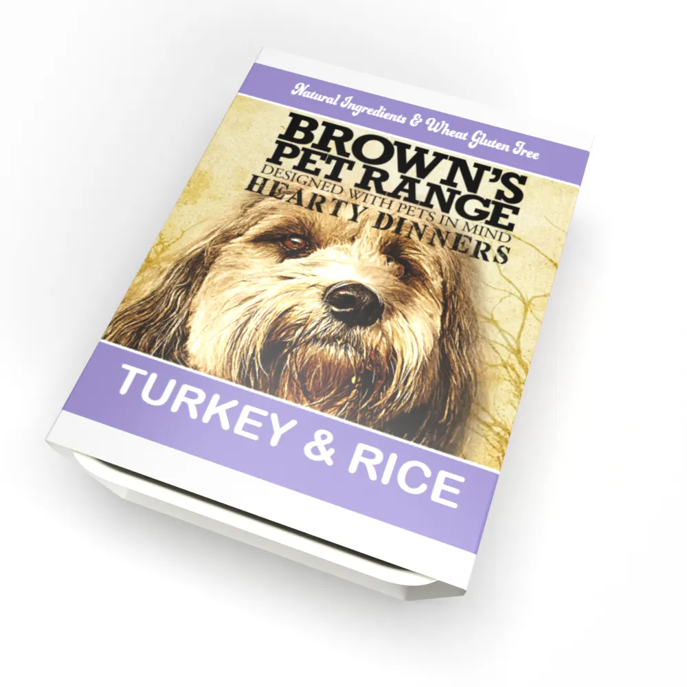 Brown's Hearty Dinners | Turkey & Rice 395g