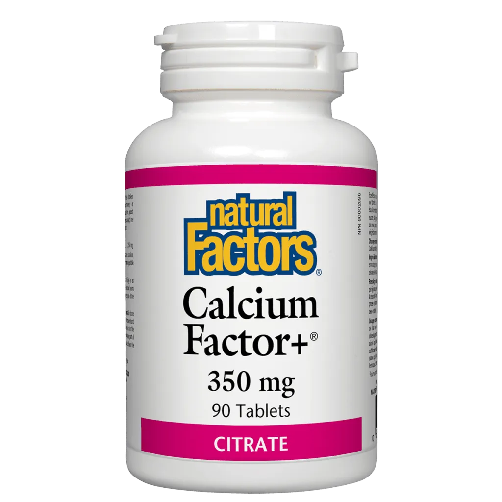 Calcium Factor ® Citrate  350 mg Tablets