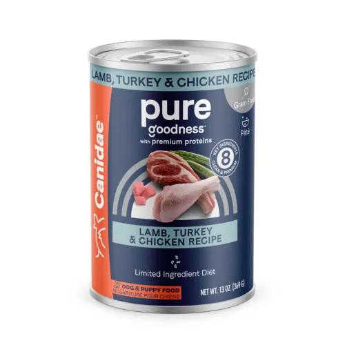 Canidae PURE Grain Free Limited Ingredient  Lamb, Turkey and Chicken Wet Dog Food