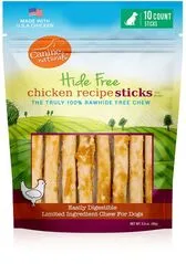 Canine Naturals Hide Free Chicken Chews Puppy Sticks (5” Sticks 10 Count)