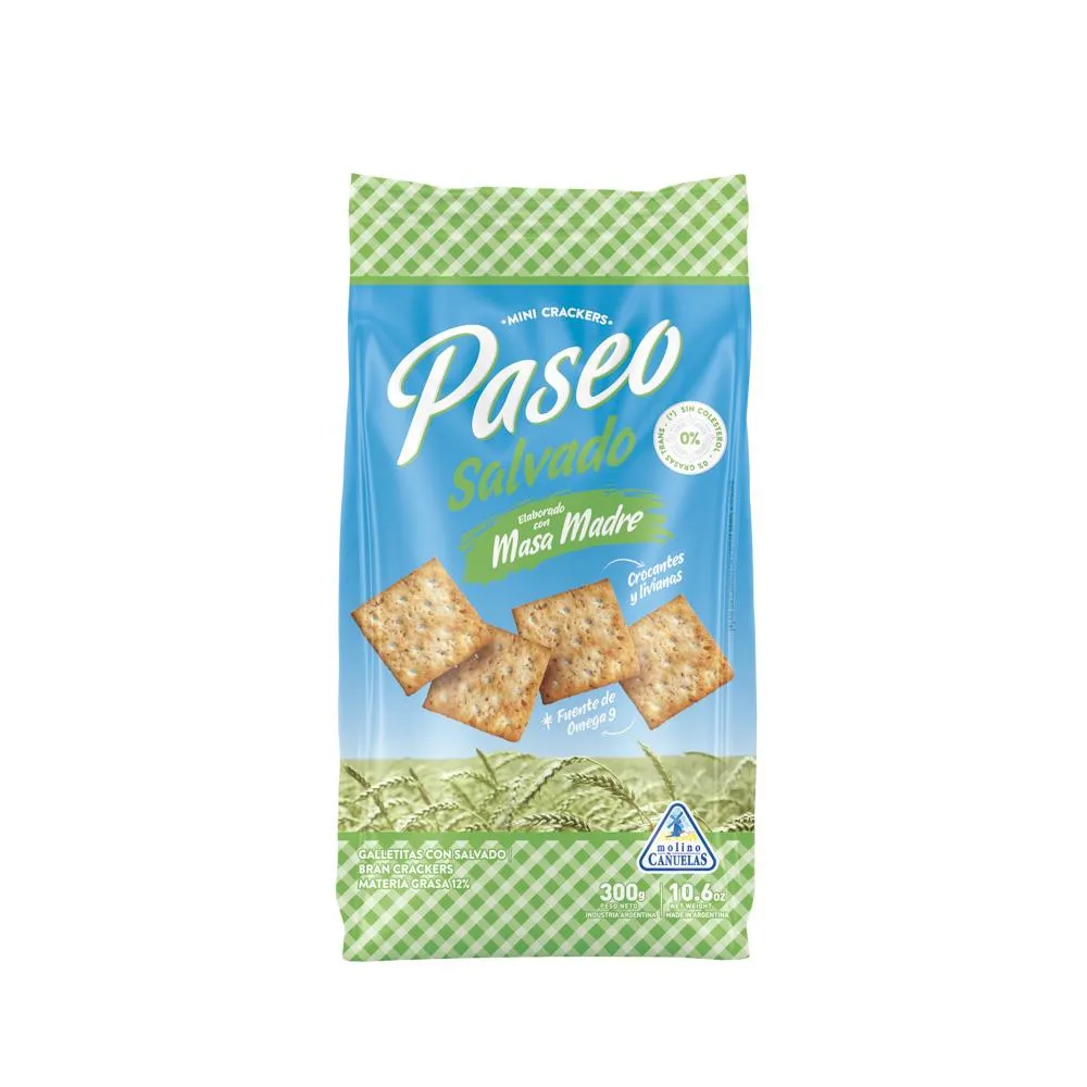 Classic Mini Bran Galetita Paseo Package 300g