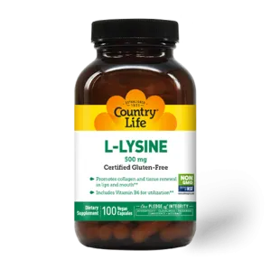 Country Life L-Lysine 500 mg 100 Tablets