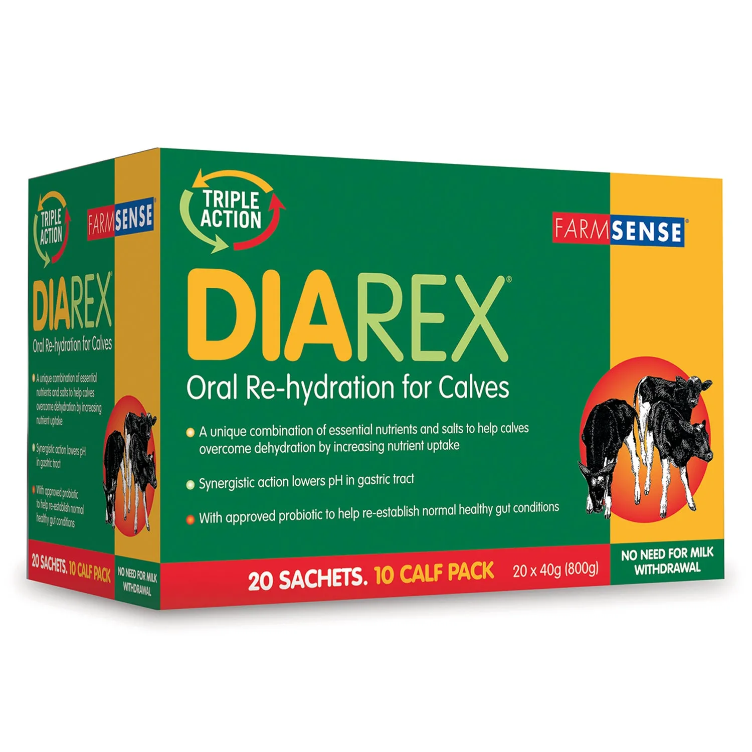 Farmsense Diarex Oral Rehydration for Calves