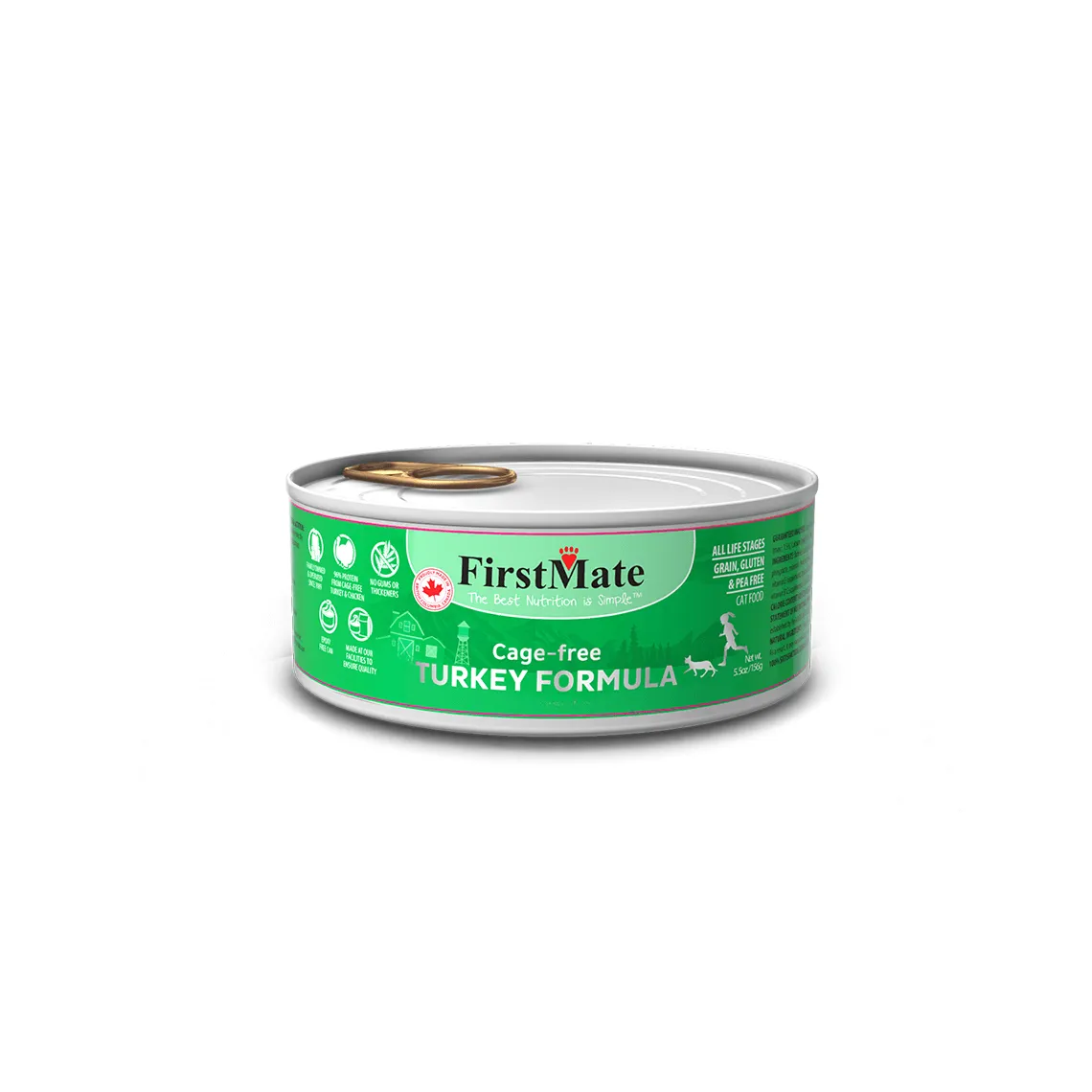 FirstMate High Protein Grain-Free Canned Wet Cat Food