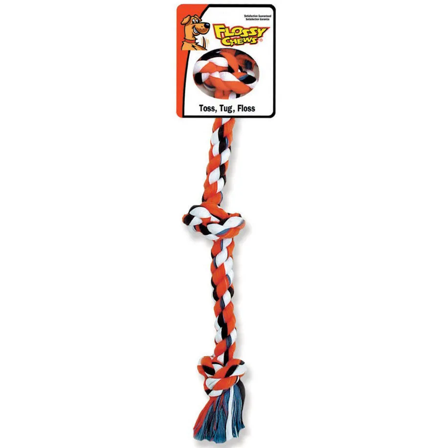 Flossy Chews 4 Knotted Rope Tug Large 27"