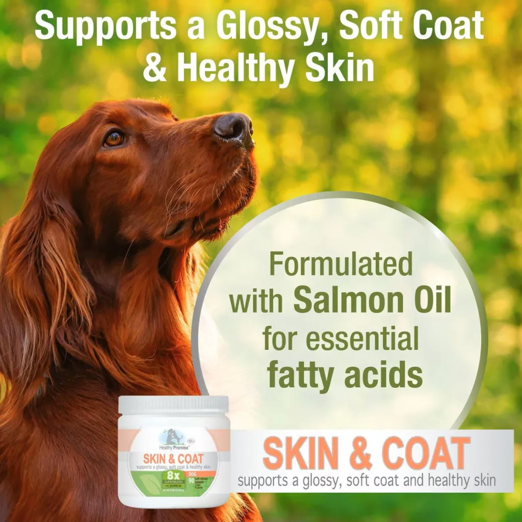 Four Paws Healthy Promise Skin and Coat Supplements for Dogs