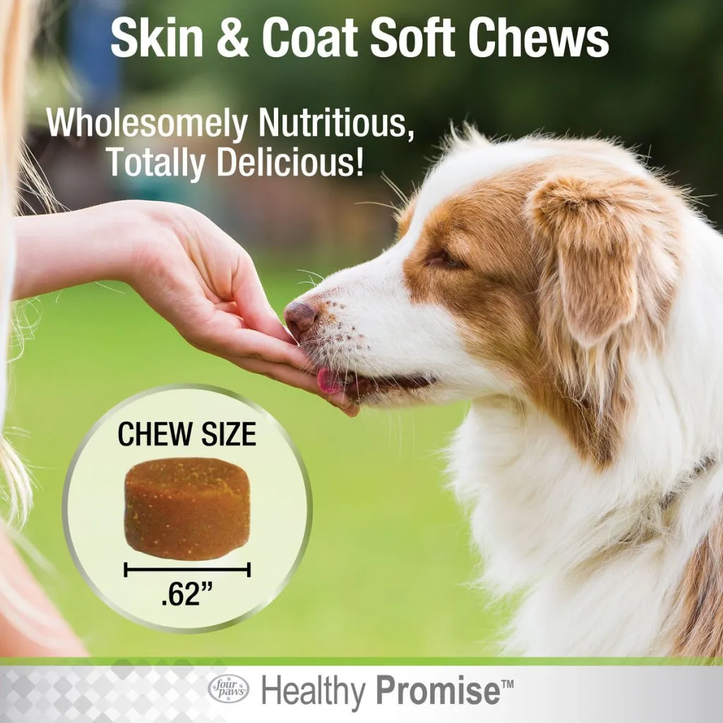 Four Paws Healthy Promise Skin and Coat Supplements for Dogs