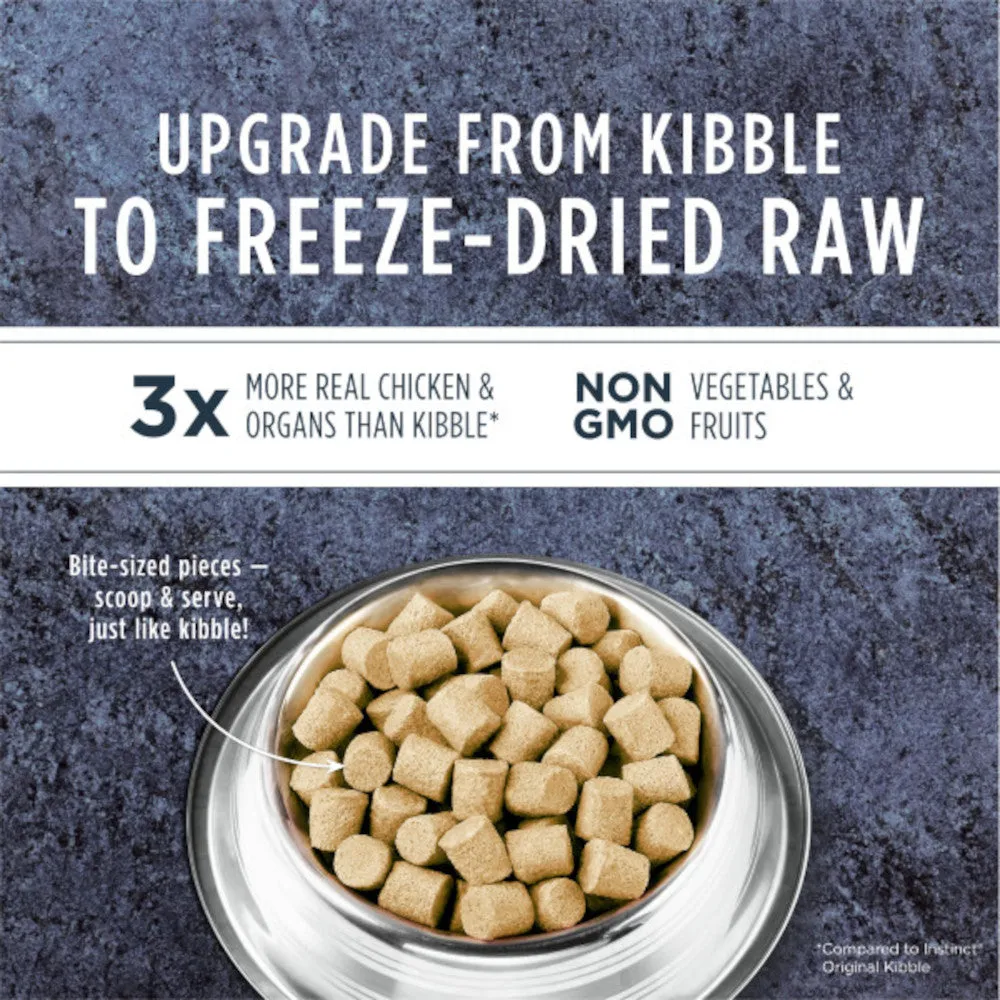 Freeze Dried Raw Meals - Chicken Dog Food