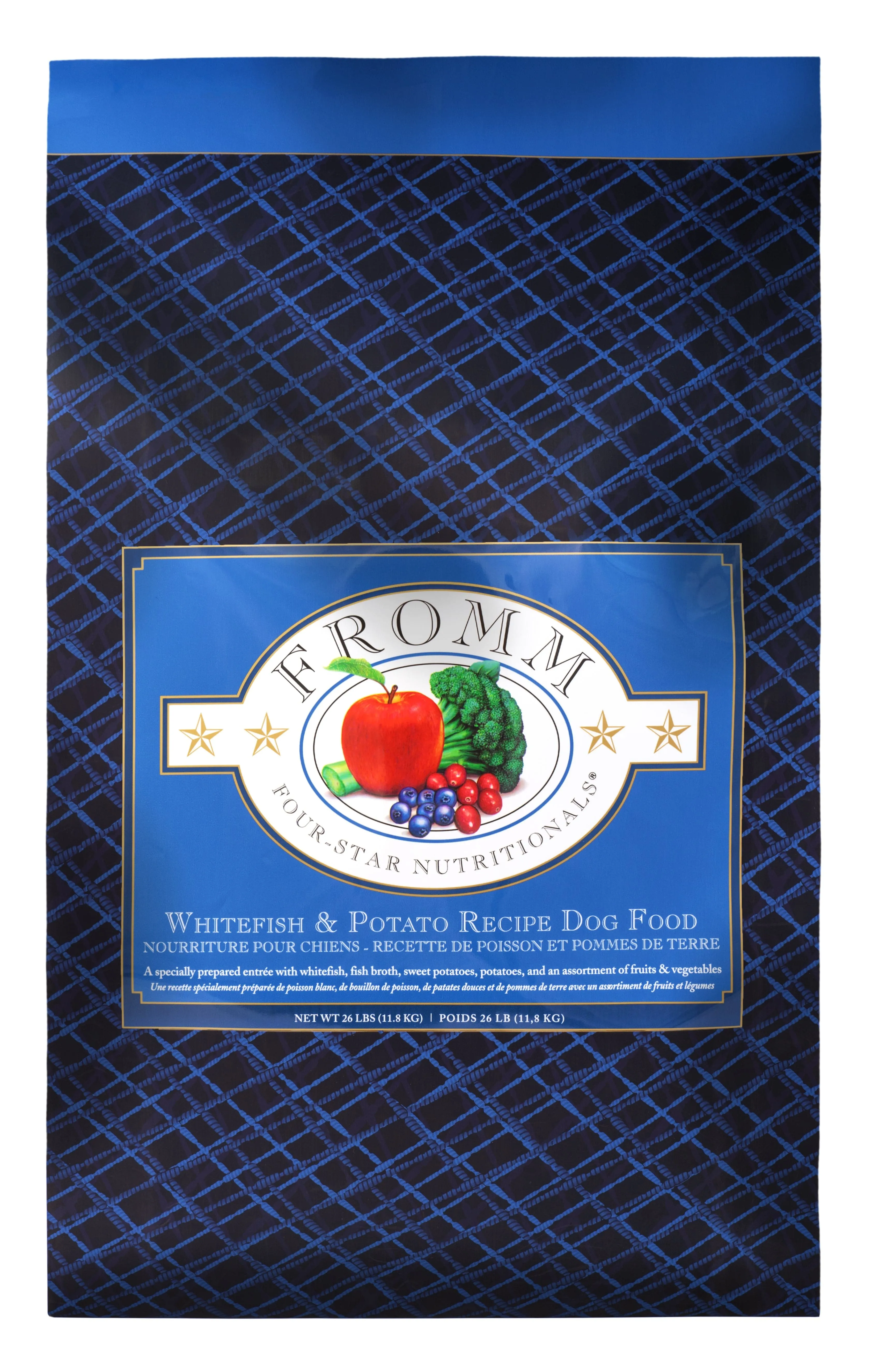 Fromm Four Star Grain Inclusive Whitefish & Potato Dry Dog Food