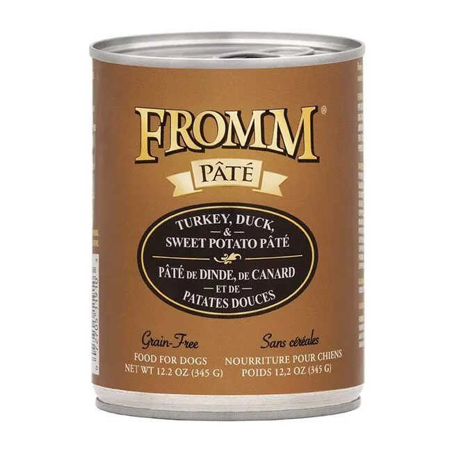 Fromm Turkey, Duck & Sweet Potato Pate Wet Dog Food