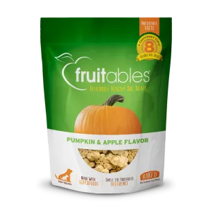 Fruitables Baked Pumpkin & Apple Flavor Treats 7 oz.