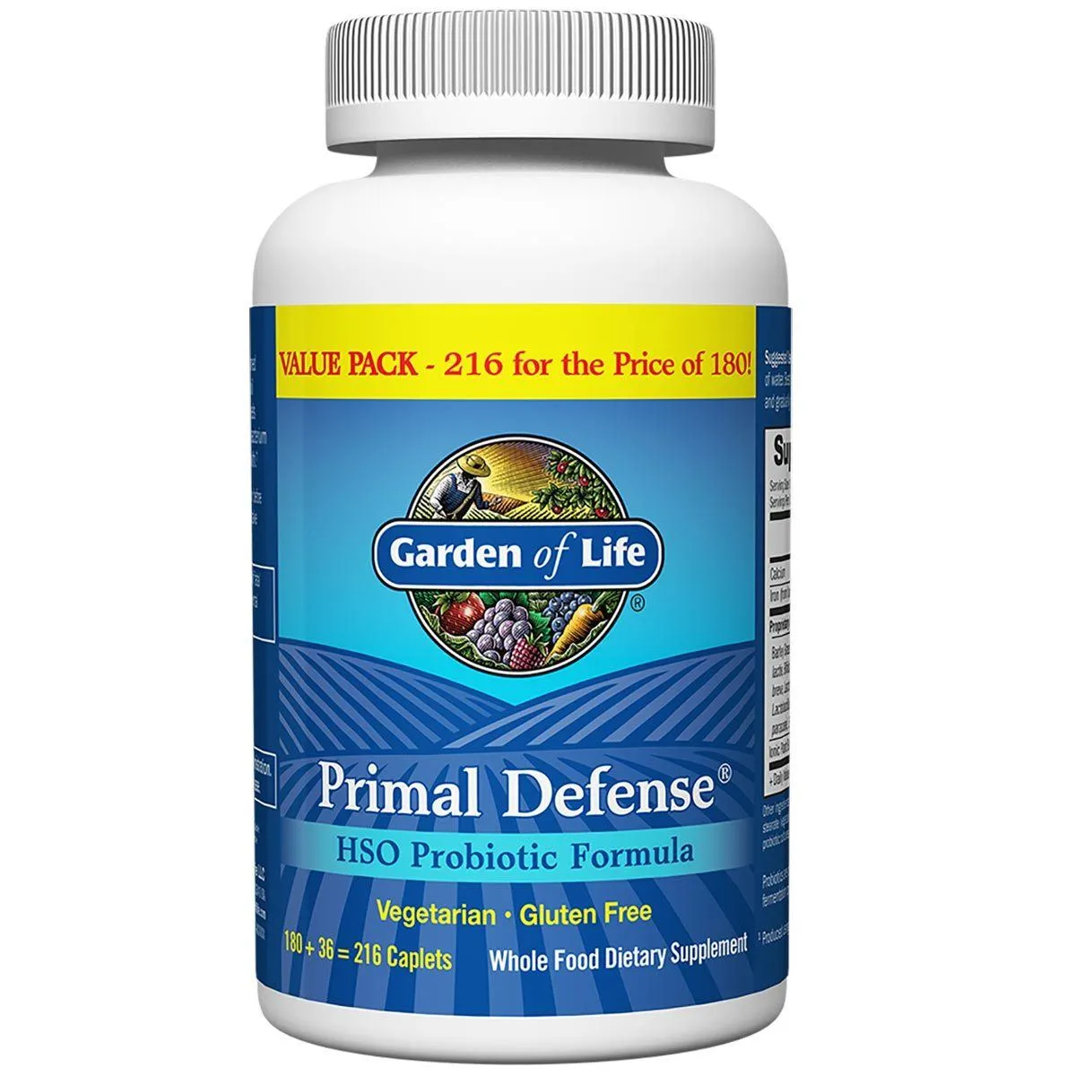 Garden Of Life Primal Defense 216 Capsules