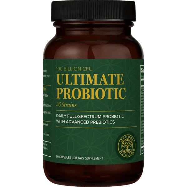 Global Healing Ultimate Probiotic Blend Supplement (Floratrex) 60 Capsules