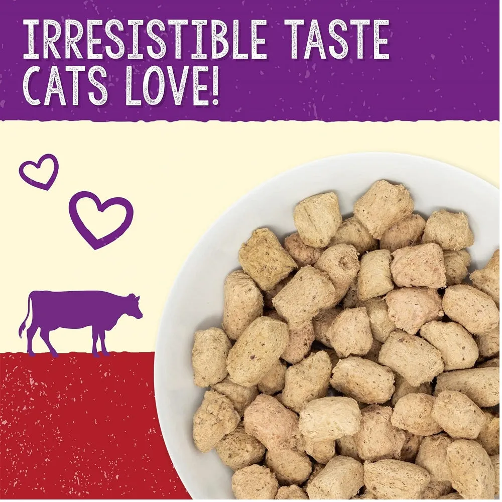 Grain Free Freeze Dried Bountiful Beef Dinner Morsels Cat Food