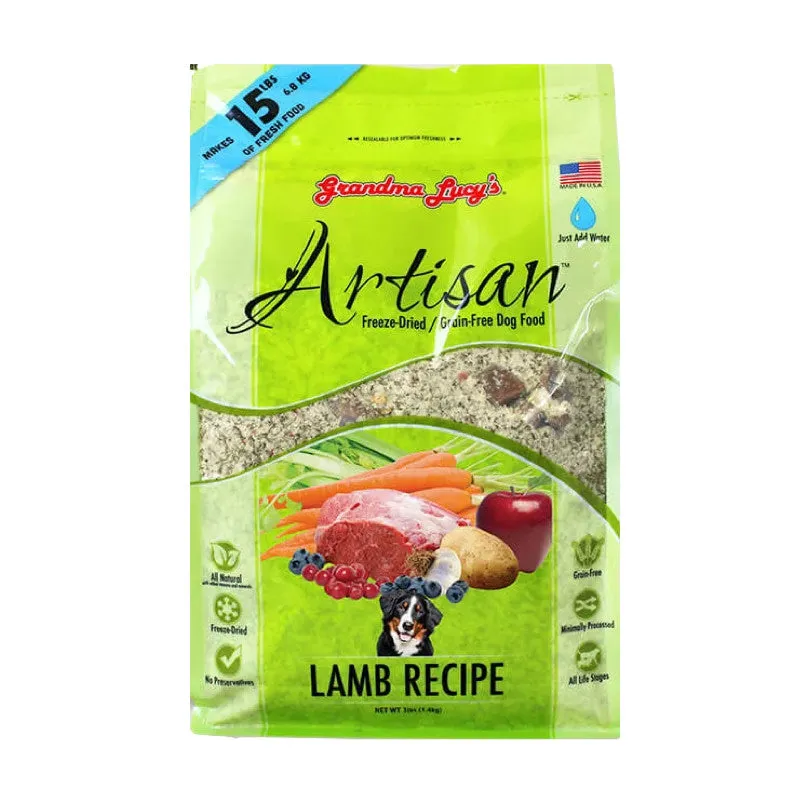 Grandma Lucy's Artisan Lamb Freeze-Dried Dog Food