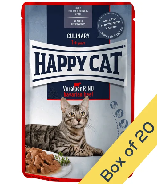 Happy Cat - Culinary Bavarian Beef Wet Food 85g