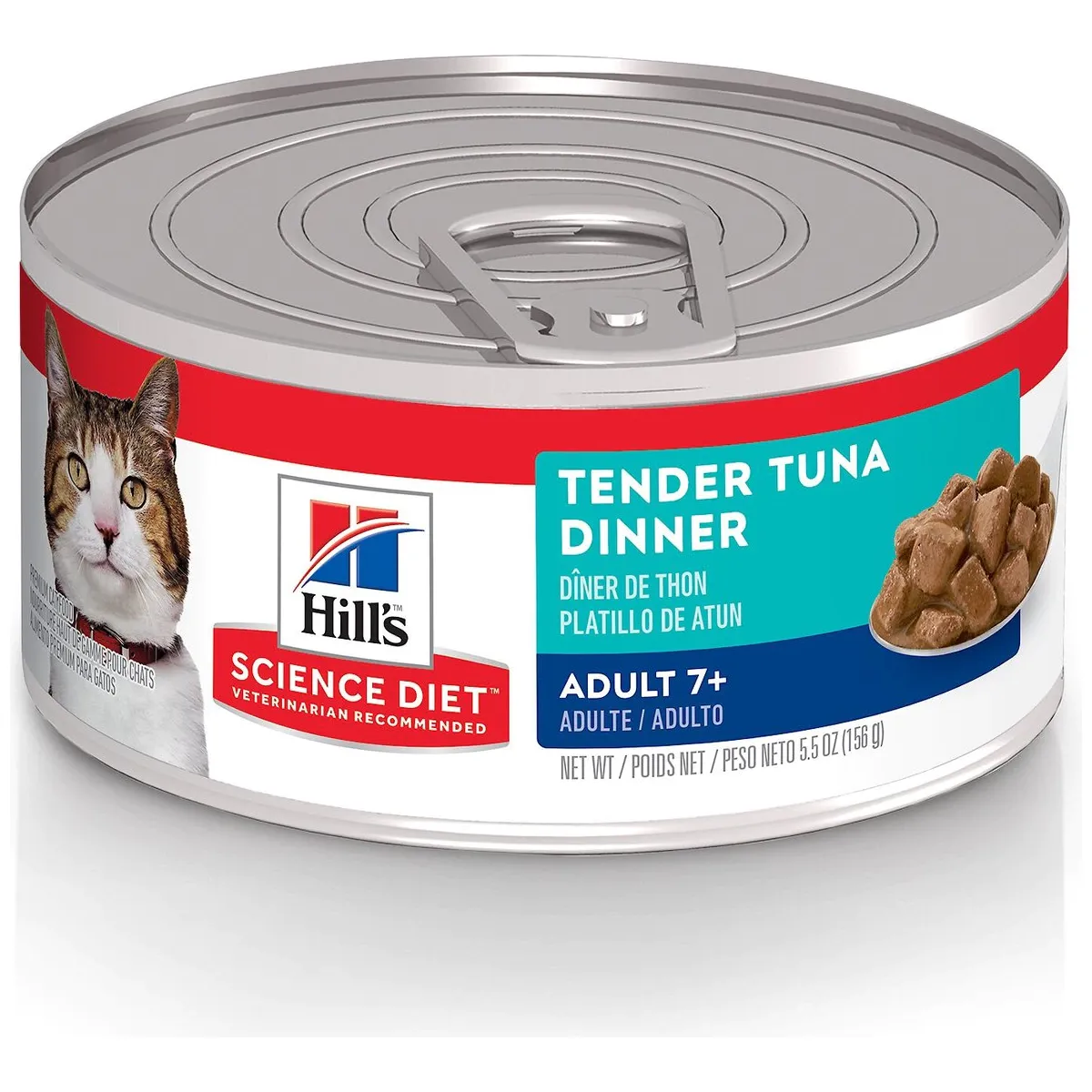 Hill's Science Diet Adult 7  Tender Tuna Dinner Canned Cat Food