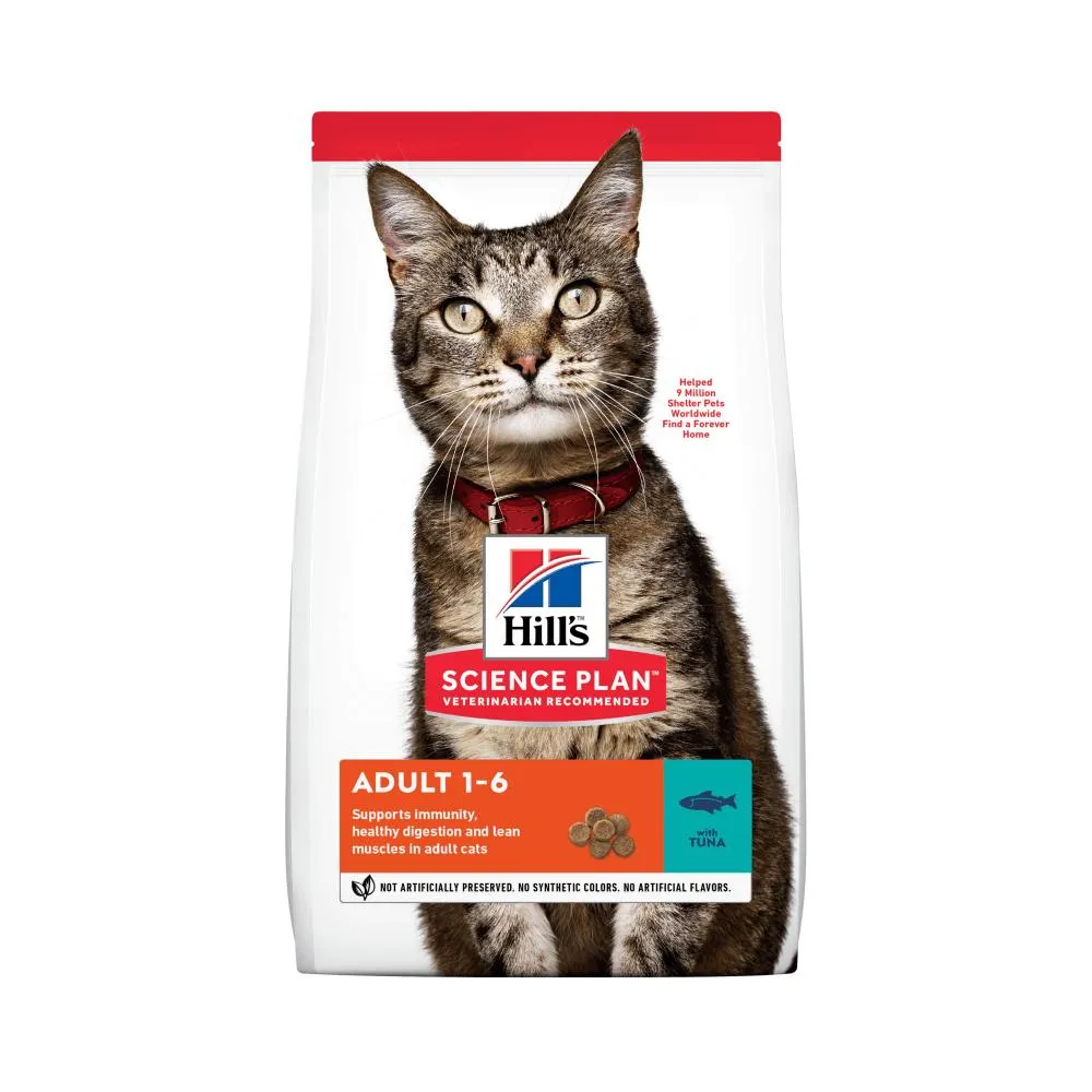 Hill's Science Plan Feline Adult Tuna Dry Cat Food