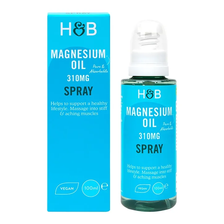 Holland & Barrett Magnesium Oil Spray 310mg 100ml