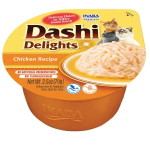 Inaba Dashi Delights Chicken Recipe in Broth Cat Food, 2.5-oz