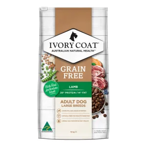 Ivory Coat Adult Grain Free Lamb Large Breed Dry Dog Food