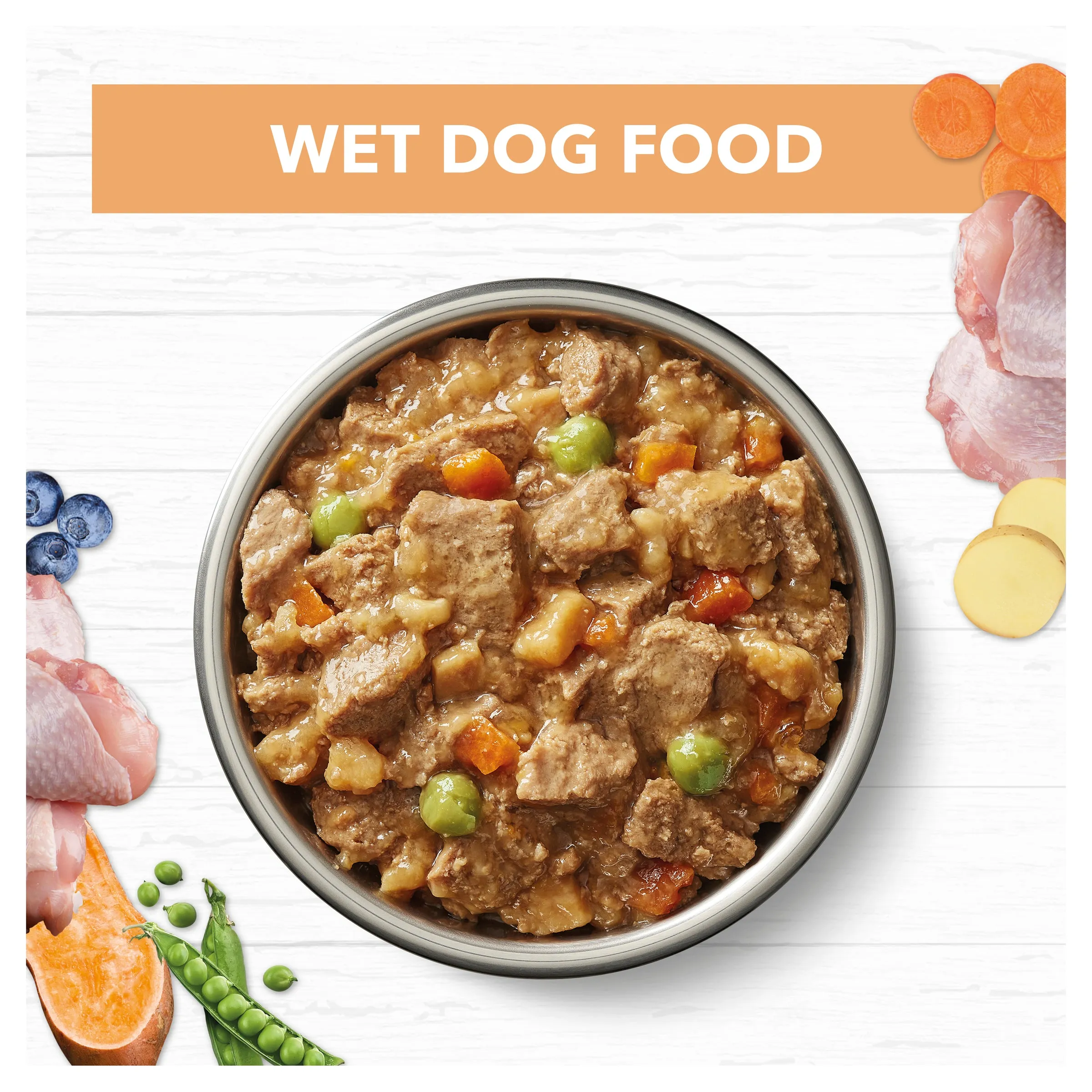 Ivory Coat Puppy Grain Free Chicken Stew Dog Wet Food 400g x 12