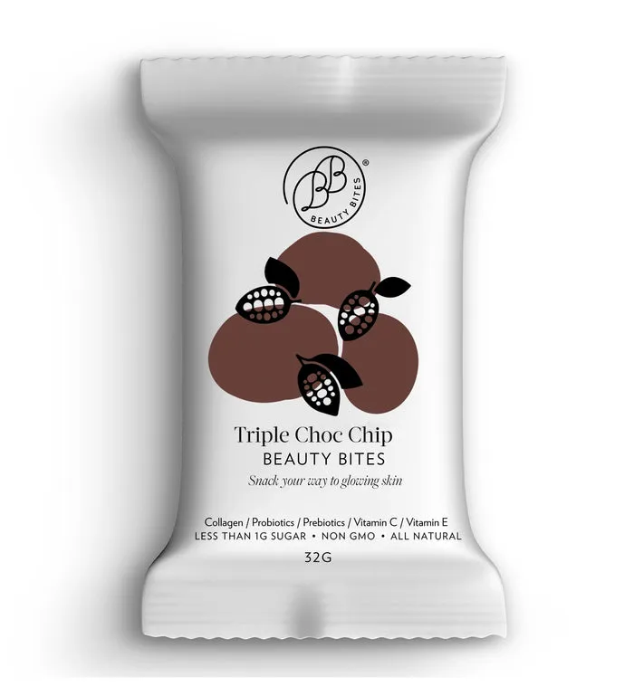 Krumbled Foods - Beauty Bites - Triple Choc Chip Brownie (32g)