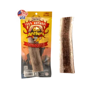 Large Antlers for Dogs - Split Elk Antler Chew