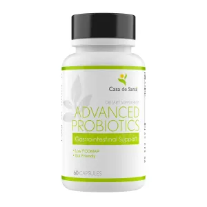 Low FODMAP Advanced Probiotics for IBS & SIBO - Gut Friendly, Vegan, non-GMO, Gluten/Dairy/Soy Free