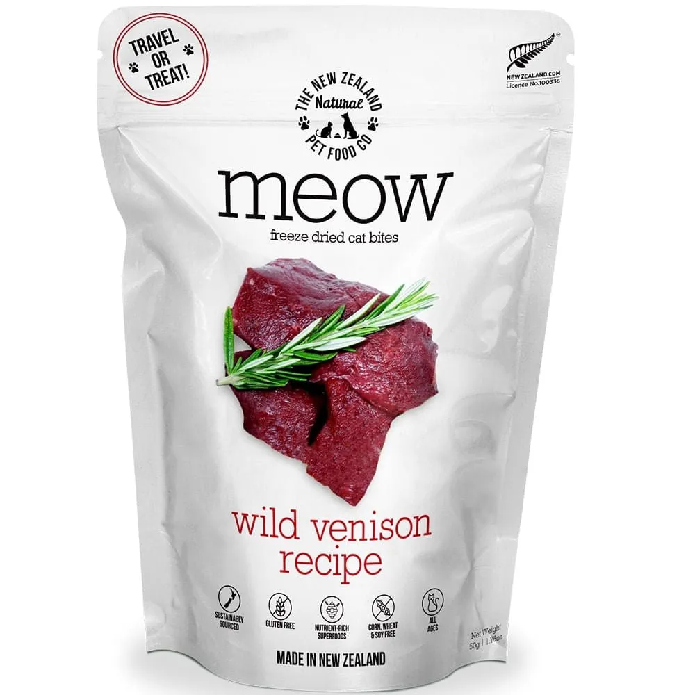 Meow Wild Venison Freeze Dried Food