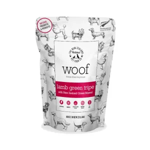 New Zealand Natural Woof Lamb Green Tripe Treat 1.4oz