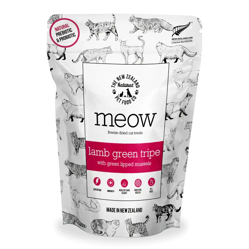 New Zealand Pet Food Co. Meow Treats Lamb Green Tripe