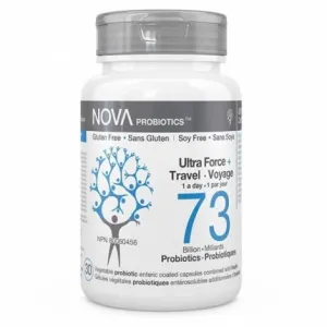 Nova probiotics - ultra-force  travel (14s/73b) - 30 caps