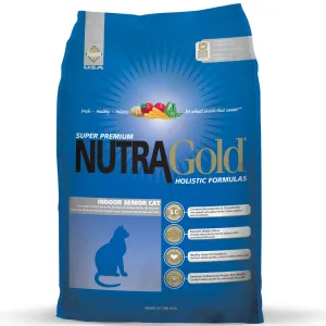 NutraGold Holistic Indoor Senior Dry Cat Food 3kg